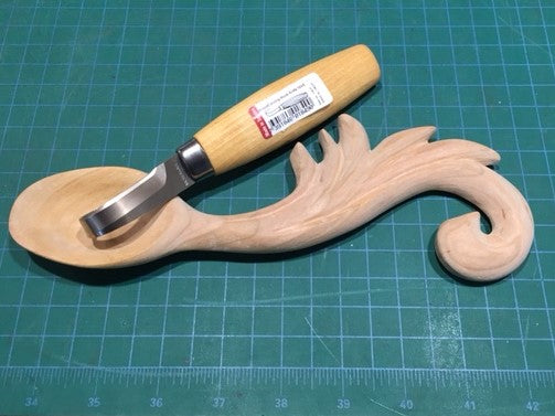 164S Mora bent carving knife – warrencutlery