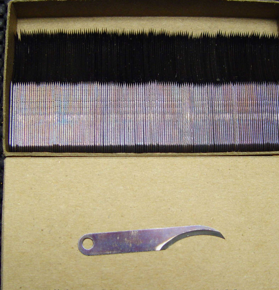 Industrial blades bulk packed +Handles – warrencutlery